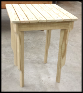 Carobell Station Club Enterprise Garden Side Table